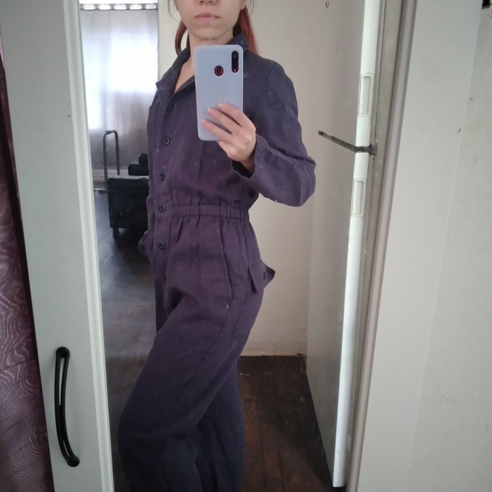 Vintage overalls long sleeve brandy Melville